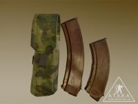 Подсумок рассчитан на 45-ти зарядные магазины РПК-74 (5,45х39 мм)